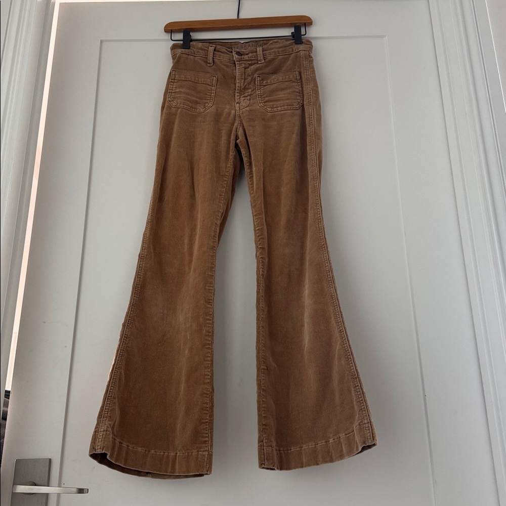 Camel color used j brand Corduroy Pants/flare